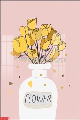 File gốc File gốc in tranh nền tường tổng hợp KD501 (in mica) làm quà tặng