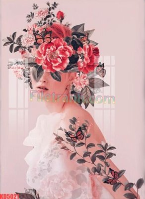 File tranh File gốc in tranh nền tường tổng hợp KD5021 (ảnh gốc) sắc nét hoàn hảo