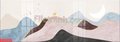 Download file File gốc in tranh nền tường tổng hợp KD5030 (gốc) cho xưởng in