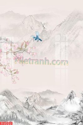 File tranh File gốc in tranh nền tường tổng hợp KD5098 (file gốc) chuẩn màu in