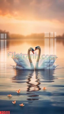 File tranh gốc in trần nhà File gốc in tranh nền tường tổng hợp KD5111 3D