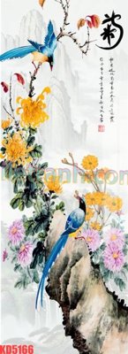 File gốc File gốc in tranh nền tường tổng hợp KD5166 (trang trí) phòng trẻ em