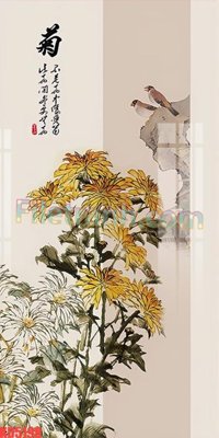 Tải file File gốc in tranh nền tường tổng hợp KD5198 (gốc) in ấn chất lượng