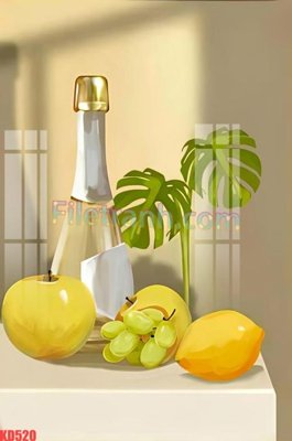 File tranh ảnh gốc File gốc in tranh nền tường tổng hợp KD520 dùng cho in khổ lớn