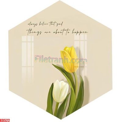 File gốc File gốc in tranh nền tường tổng hợp KD522 (in 3D) cho trang trí