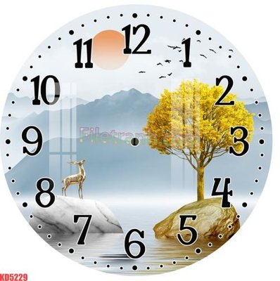 Chi tiết file gốc File gốc in tranh nền tường tổng hợp KD5229 (cho in tráng gương)