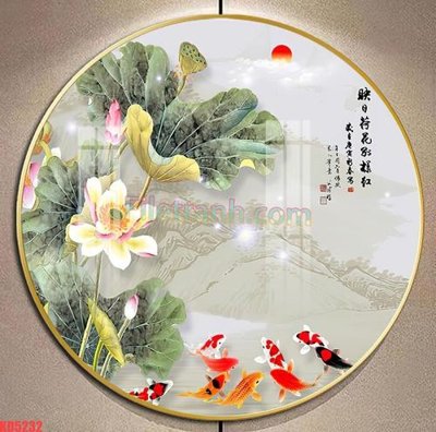 Tải file File gốc in tranh nền tường tổng hợp KD5232 (gốc) làm tranh treo tường