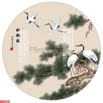 File gốc File gốc in tranh nền tường tổng hợp KD5279 (vector) cho in ấn