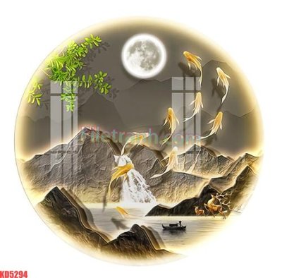 Tải file File gốc in tranh nền tường tổng hợp KD5294 (gốc) làm tranh trang trí