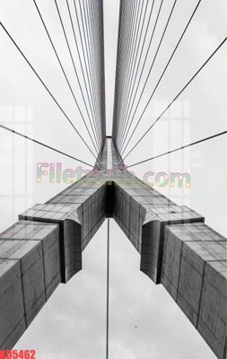 File in mica File gốc in tranh nền tường tổng hợp KD5462 (bản gốc) làm vách ngăn