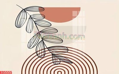 Hình ảnh file gốc in trần nhà File gốc in tranh nền tường tổng hợp KD5555