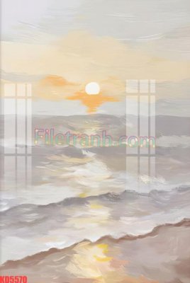 File gốc File gốc in tranh nền tường tổng hợp KD5570 (in mica) làm bảng hiệu