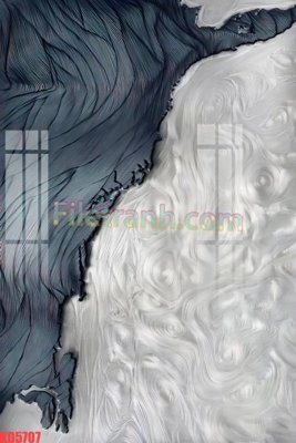 File gốc File gốc in tranh nền tường tổng hợp KD5707 (in lụa) tranh phong thủy