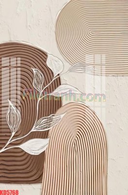 File tranh File gốc in tranh nền tường tổng hợp KD5768 (bản gốc) in lụa dán tường