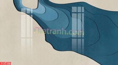 File in trần File gốc in tranh nền tường tổng hợp KD5872 (bản gốc) trời sao