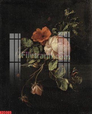 File tranh File gốc in tranh nền tường tổng hợp KD5989 (bản gốc) treo phòng ăn