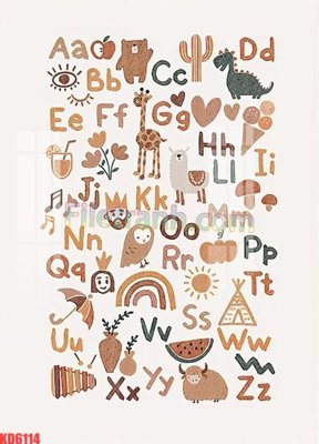 File ảnh File gốc in tranh nền tường tổng hợp KD6114 (gốc) in Hiflex