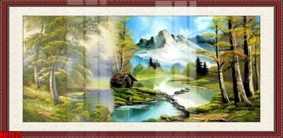 Ảnh gốc File tranh in décor tranh treo tường tổng hợp KD7021 (độ nét cao) in mica