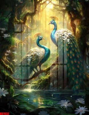 File ảnh File tranh in décor tranh treo tường tổng hợp KD7032 (gốc) dùng in Pano