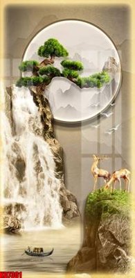 File in trần File tranh in décor tranh treo tường tổng hợp KD7301 (file gốc) xuyên sáng