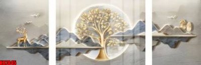 Tải file File tranh in décor tranh treo tường tổng hợp KD7845 (gốc) in ấn ngay lập tức