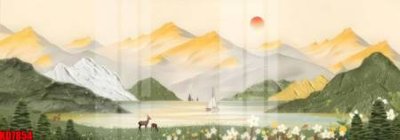 File gốc File tranh in décor tranh treo tường tổng hợp KD7854 (in mica) làm bảng hiệu