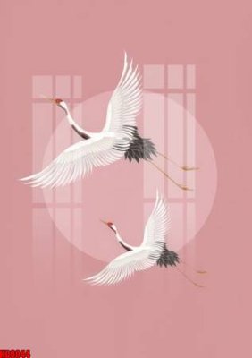 File gốc File tranh in décor tranh treo tường tổng hợp KD8044 (in lụa) tranh mã đáo