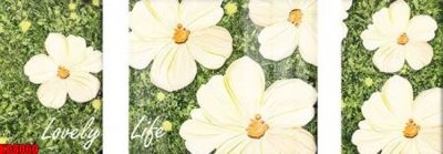 Download file gốc File tranh in décor tranh treo tường tổng hợp KD8060 (in lụa) hoa lá