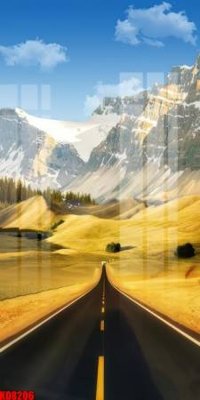 Download file gốc File tranh in décor tranh treo tường tổng hợp KD8206 (in lụa) hoa lá