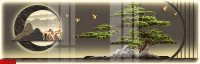 Tải file File tranh in décor tranh treo tường tổng hợp KD8287 (gốc) chủ đề phong thủy