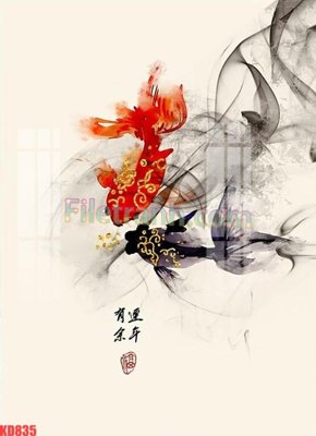 File gốc File gốc in tranh nền tường tổng hợp KD835 (in 3D) nghệ thuật