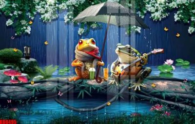 File PSD File tranh in décor tranh treo tường tổng hợp KD8495 (bản gốc) dễ dàng edit