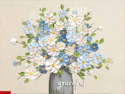 File tranh gốc in trần nhà File tranh in décor tranh treo tường tổng hợp KD8898 3D