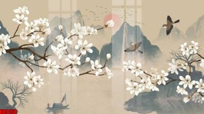 File gốc in tráng gương File tranh in décor tranh treo tường tổng hợp KD9150 chi tiết