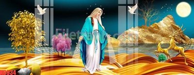 File tranh File gốc in tranh nền tường tổng hợp KD934 (bản gốc) treo phòng ăn