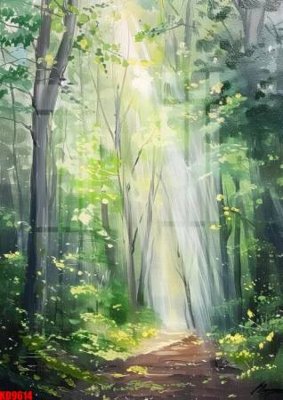 Ảnh gốc File tranh in décor tranh treo tường tổng hợp KD9614 (nét căng) in mica