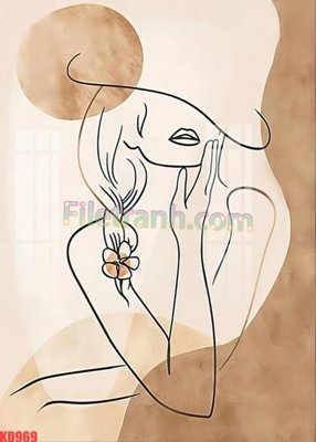 File gốc File gốc in tranh nền tường tổng hợp KD969 (in lụa) tranh thuận buồm