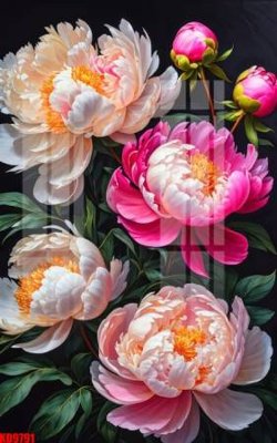 Mua file gốc File tranh in décor tranh treo tường tổng hợp KD9791 (PSD) tại Filetranh.com