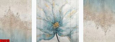 File gốc File tranh in décor tranh treo tường tổng hợp KD9819 (in lụa) họa tiết 3D