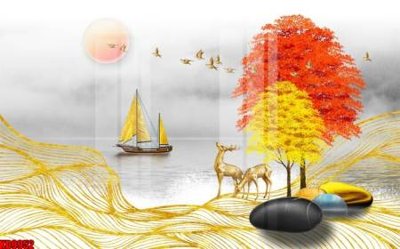 File gốc File tranh in décor tranh treo tường tổng hợp KD9952 (PNG) chất lượng cao