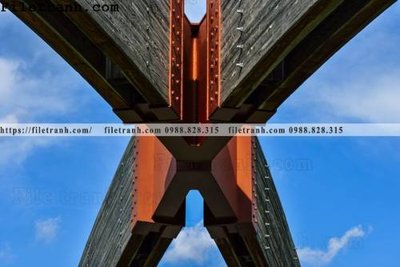 File tranh in trần Kien truc ngang 100 (ảnh gốc siêu nét)