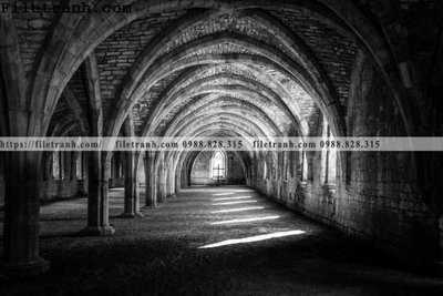 File tranh Kien truc ngang 142 (gốc) in backlit film