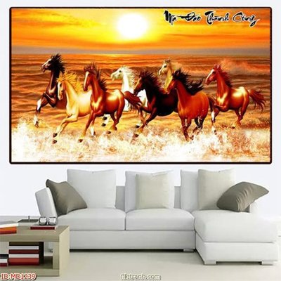 File tranh File mã đáo thành công MD1239 (gốc) chủ đề thiên nhiên