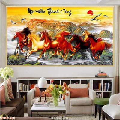 File tranh File mã đáo thành công MD1341 (ảnh gốc) độ nét vượt trội