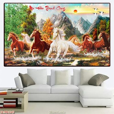 Download file gốc File mã đáo thành công MD1345 (in lụa) nghệ thuật