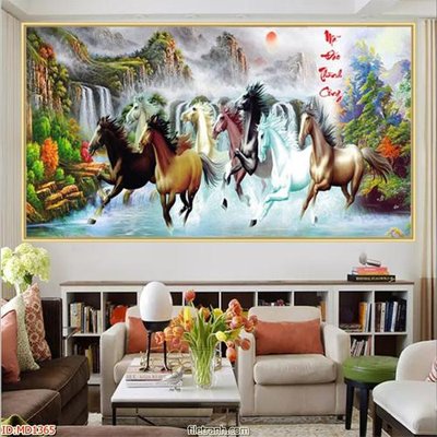 File tranh File mã đáo thành công MD1365 (bản gốc) treo tường
