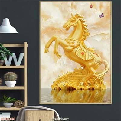 Ảnh gốc file in lụa File mã đáo thành công MD1391 chi tiết