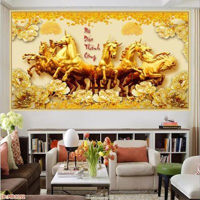 File tranh quảng cáo File mã đáo thành công MD1392 (download file gốc)