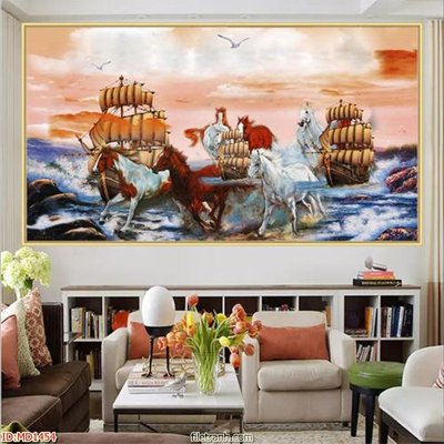 File gốc File mã đáo thành công MD1454 (in tráng gương) nghệ thuật