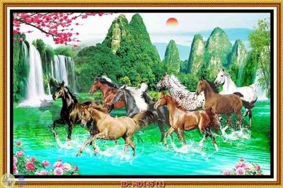 File tranh File mã đáo thành công MD145 (gốc) chủ đề con người